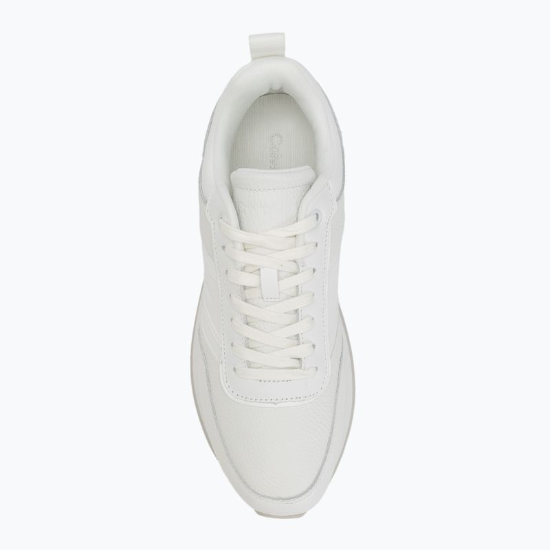 Calvin Klein мъжки обувки HM0HM01897 Low Prof Runn Laceup Tape Triple Bright White 5