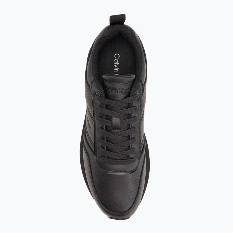 Calvin Klein мъжки обувки HM0HM01897 Low Prof Runn Laceup Tape Triple Black 5