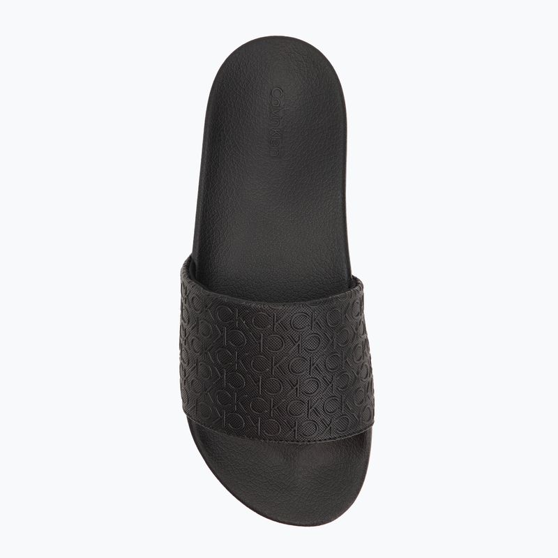 Мъжки джапанки Calvin Klein HM0HM01968 Pool Slide Mono Triple Black 5