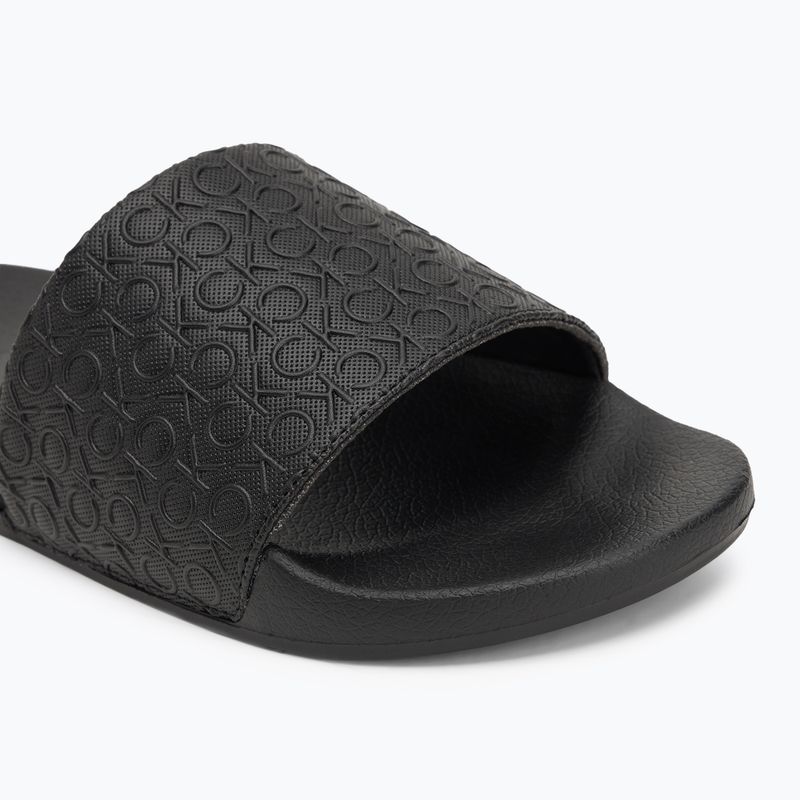 Мъжки джапанки Calvin Klein HM0HM01968 Pool Slide Mono Triple Black 7
