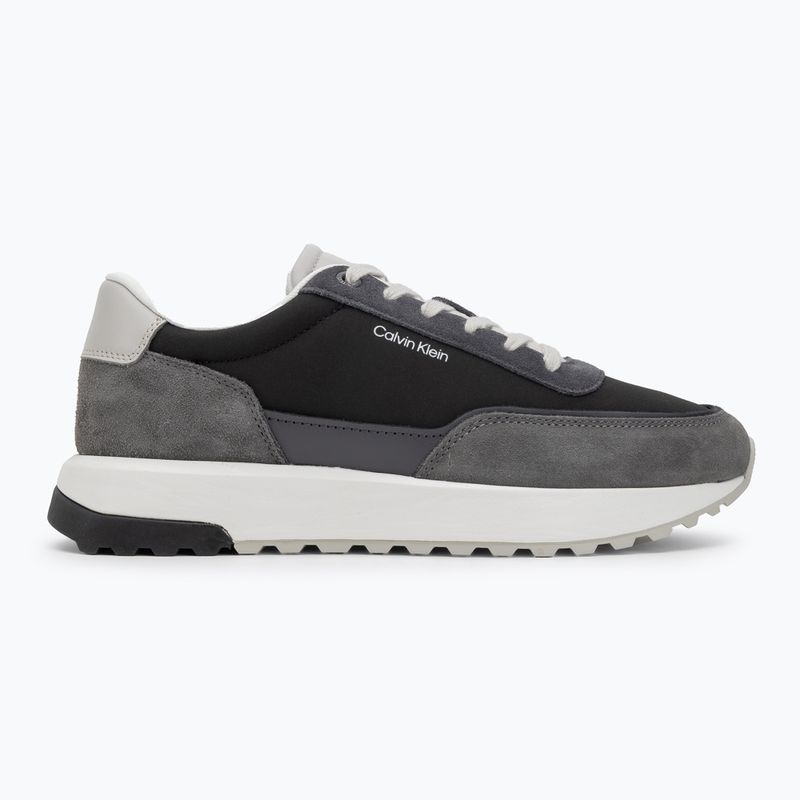 Calvin Klein мъжки обувки HM0HM01714 Low Top Lace Up Repreve Mix Formal Gray/Eggshell/Creamy White 2