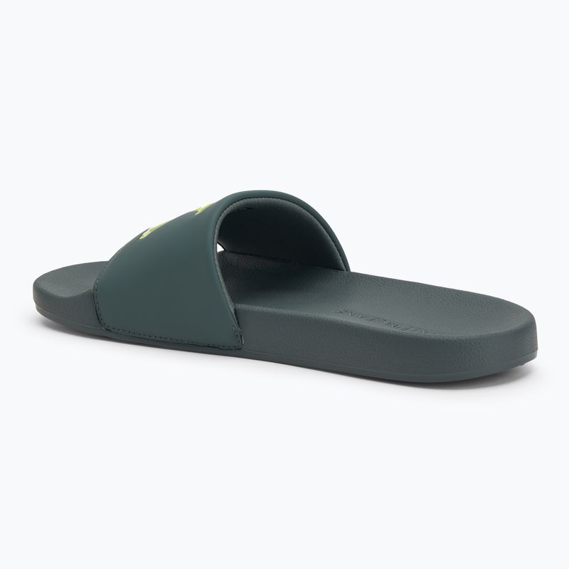 Мъжки джапанки Calvin Klein YM0YM01281 Jelly Mono PU Seaside Aqua/White 3