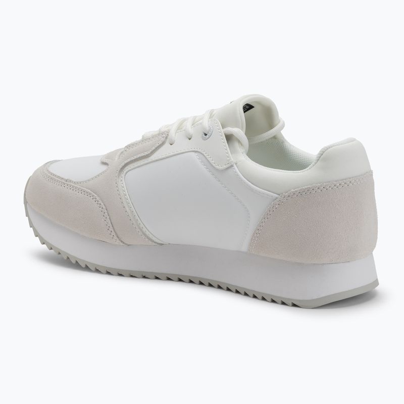 Calvin Klein Дамски обувки YW0YW01644 Runner Laceup Sock Mg Nylon Mix Bright White/Black 3