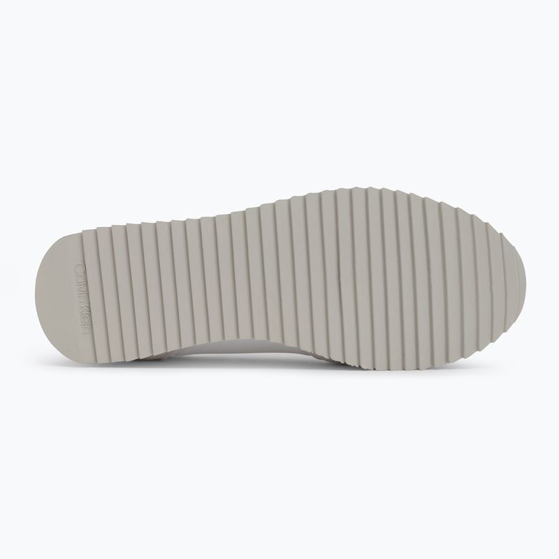 Calvin Klein Дамски обувки YW0YW01644 Runner Laceup Sock Mg Nylon Mix Bright White/Black 4