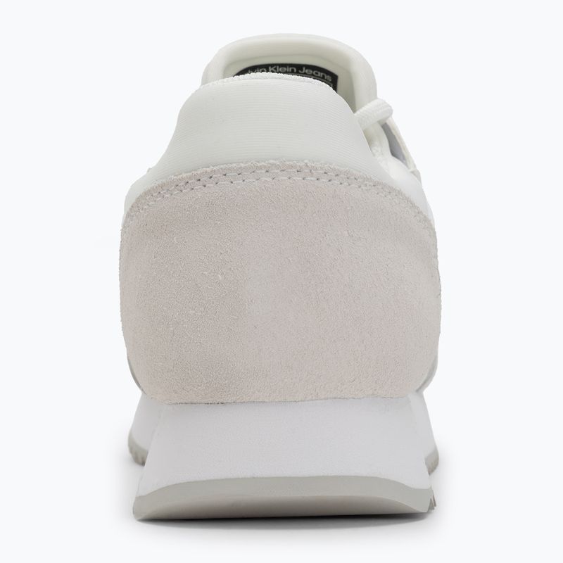 Calvin Klein Дамски обувки YW0YW01644 Runner Laceup Sock Mg Nylon Mix Bright White/Black 6