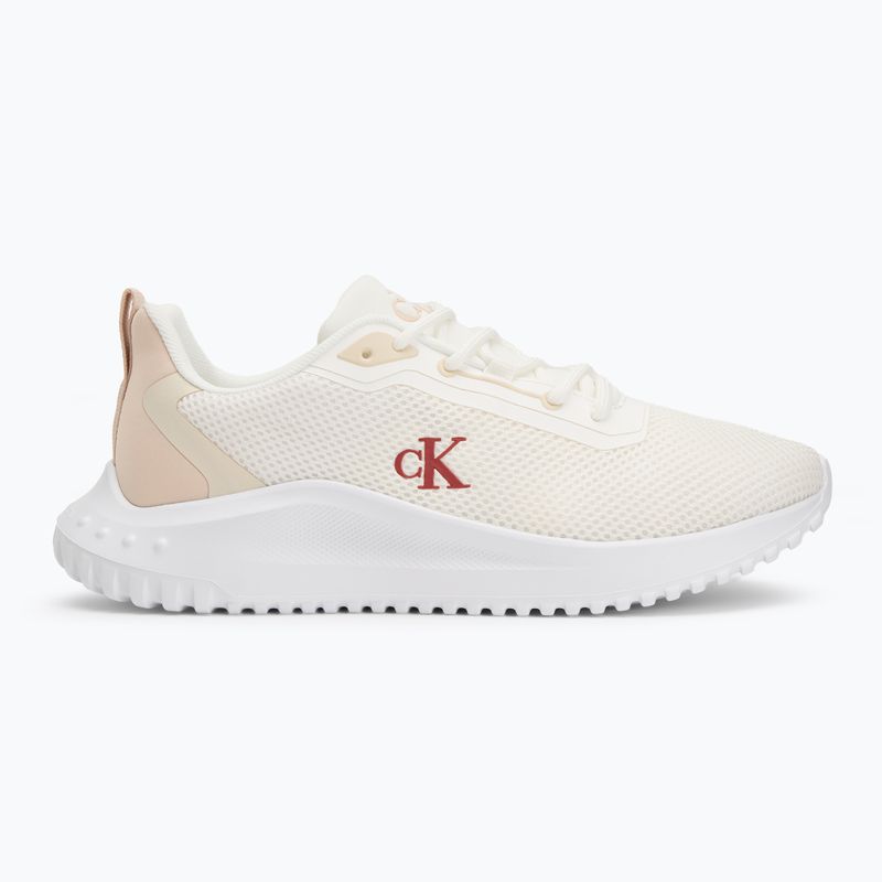 Calvin Klein дамски обувки YW0YW01851 Eva Runner L-Up Mix Mesh Logo Ck bright white/black 2