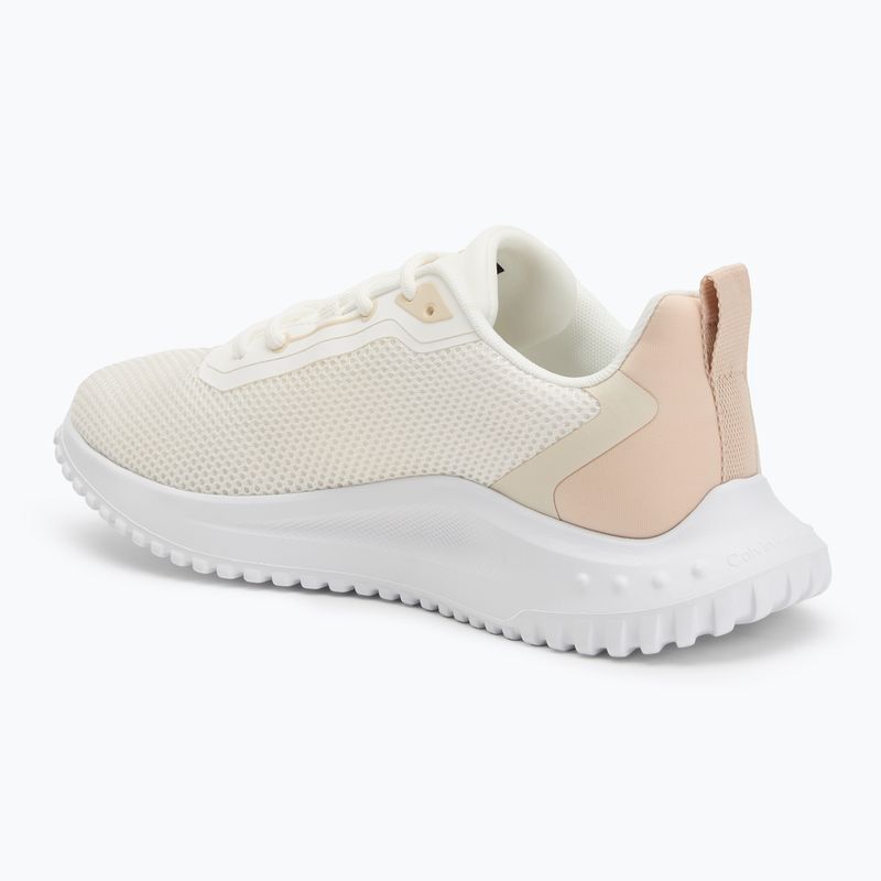 Calvin Klein дамски обувки YW0YW01851 Eva Runner L-Up Mix Mesh Logo Ck bright white/black 3