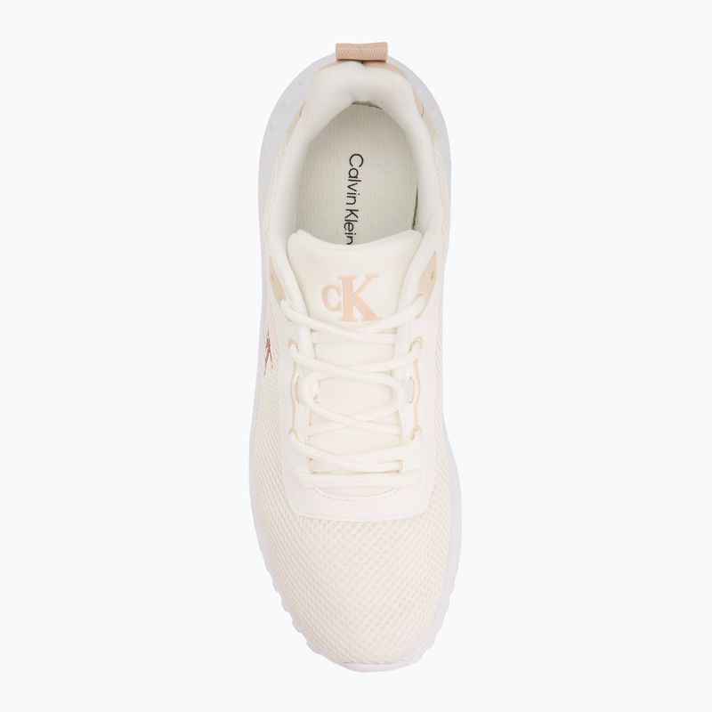 Calvin Klein дамски обувки YW0YW01851 Eva Runner L-Up Mix Mesh Logo Ck bright white/black 5