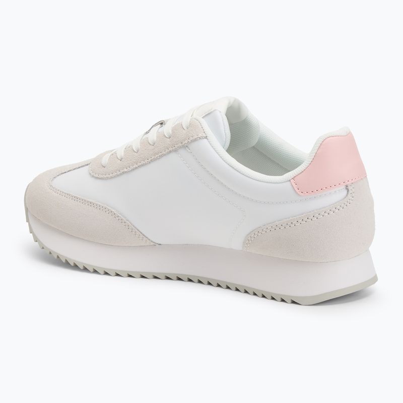 Обувки Calvin Klein за жени YW0YW01828 Caleup Mg Nylon Mix Bright White/Sweet Pink 3