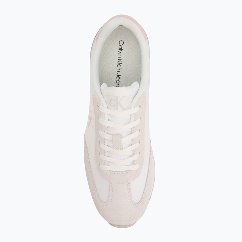 Обувки Calvin Klein за жени YW0YW01828 Caleup Mg Nylon Mix Bright White/Sweet Pink 5