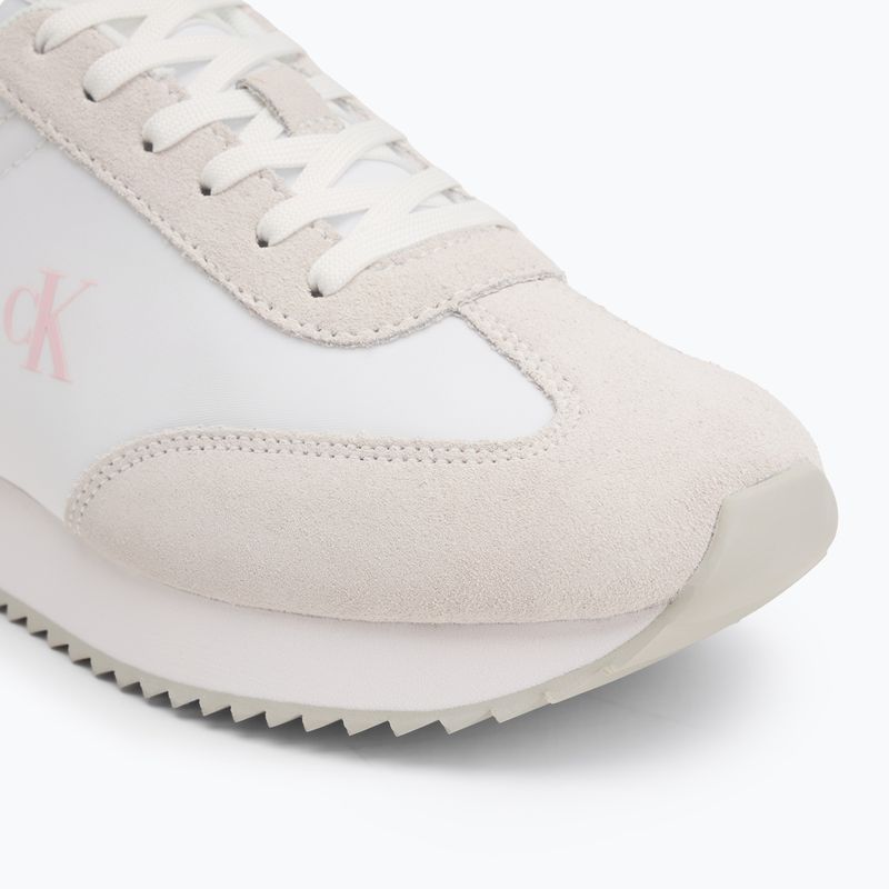 Обувки Calvin Klein за жени YW0YW01828 Caleup Mg Nylon Mix Bright White/Sweet Pink 7