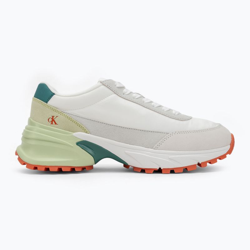 Calvin Klein дамски обувки YW0YW01852 Hike Runner Mg Nylon Mix bright white/oyster mushwroom 2