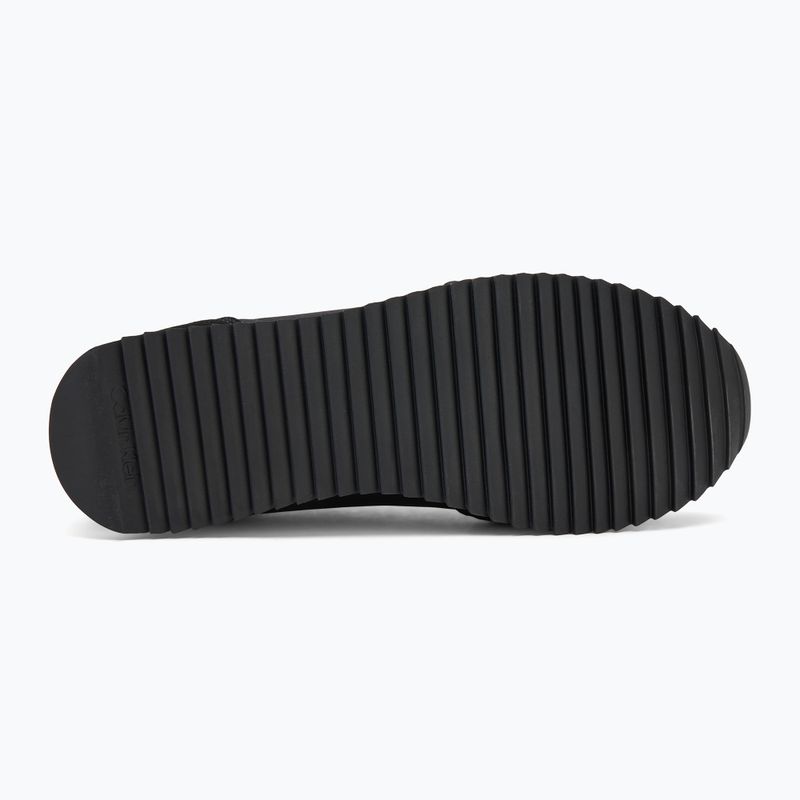 Дамски обувки Calvin Klein YW0YW01644 Runner Laceup Sock Mg Nylon Mix black 4