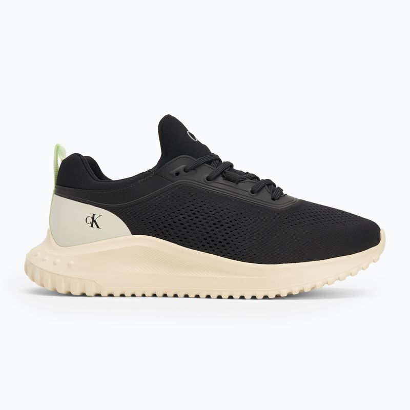 Calvin Klein дамски обувки YW0YW01855 Eva Runner Sock Mg Tech Mix black/pistachio/white jade 2