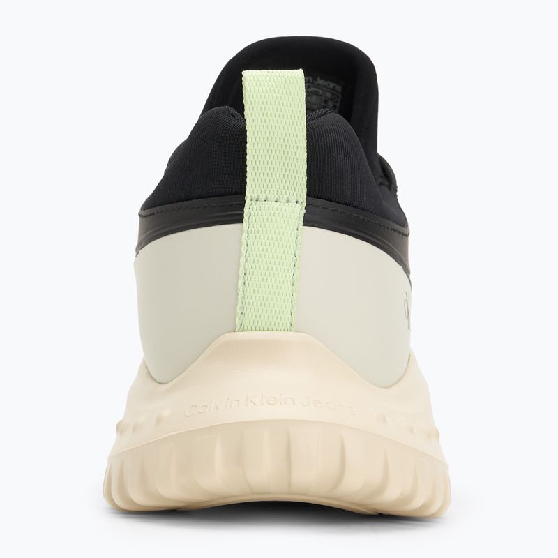 Calvin Klein дамски обувки YW0YW01855 Eva Runner Sock Mg Tech Mix black/pistachio/white jade 6