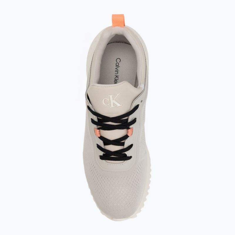 Calvin Klein дамски обувки YW0YW01855 Eva Runner Sock Mg Tech Mix monstruck/creamy white/orange 5