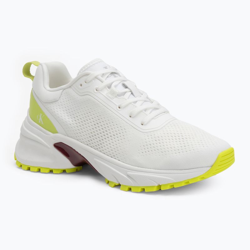 Calvin Klein дамски обувки YW0YW01856 Hike Runner Mg Tech Knit bright white wild lime/andora
