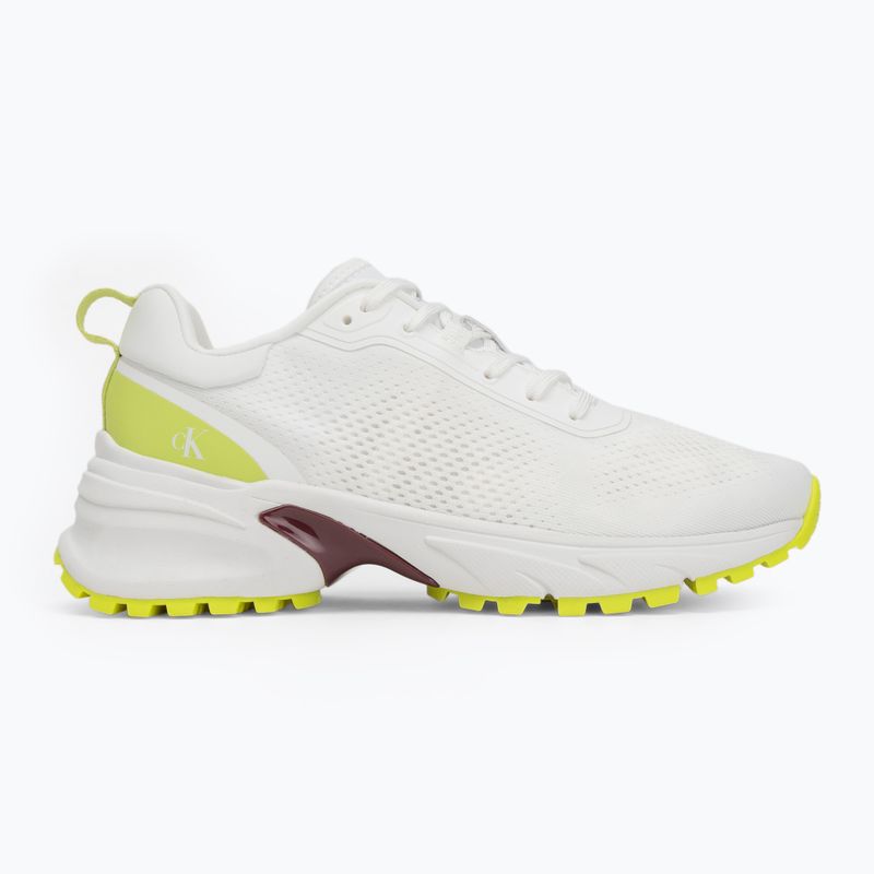 Calvin Klein дамски обувки YW0YW01856 Hike Runner Mg Tech Knit bright white wild lime/andora 2