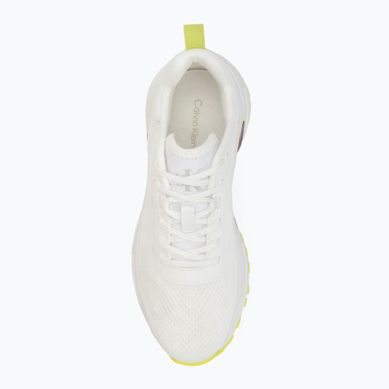 Calvin Klein дамски обувки YW0YW01856 Hike Runner Mg Tech Knit bright white wild lime/andora 5