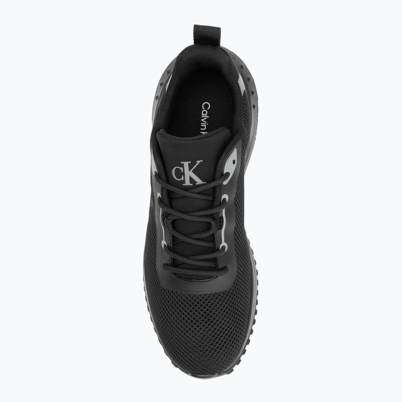 Calvin Klein дамски обувки YW0YW01851 Eva Runner L-Up Mix Mesh Logo Ck black/mockingbird 5