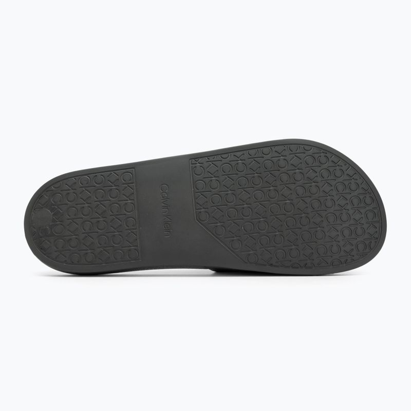 Calvin Klein мъжки джапанки HM0HM00455 Pool Slide Rubber dark olive 4