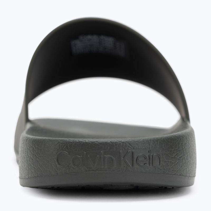 Мъжки чехли Calvin Klein HM0HM00455 Pool Slide Rubber dark olive 6