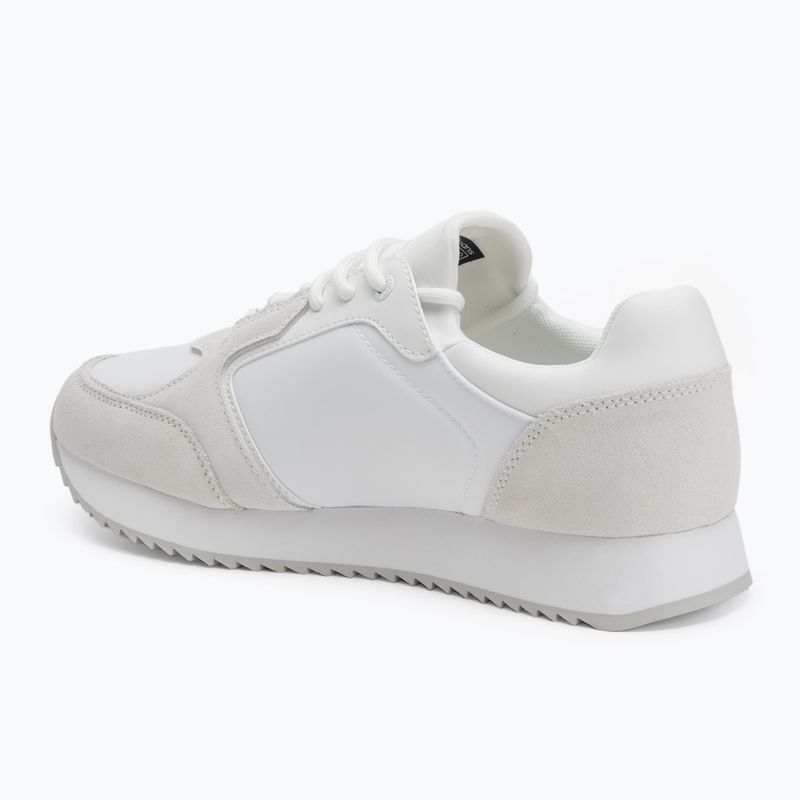 Calvin Klein мъжки обувки YM0YM01326 Retro Runner Sock Lace Up Ny-Su Bright White/Black 3