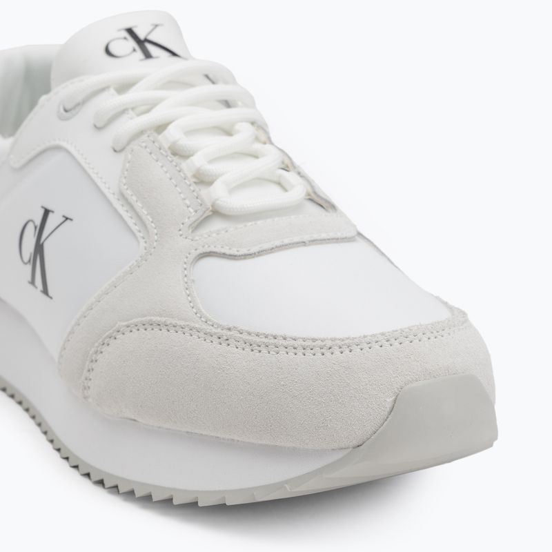 Calvin Klein мъжки обувки YM0YM01326 Retro Runner Sock Lace Up Ny-Su Bright White/Black 7