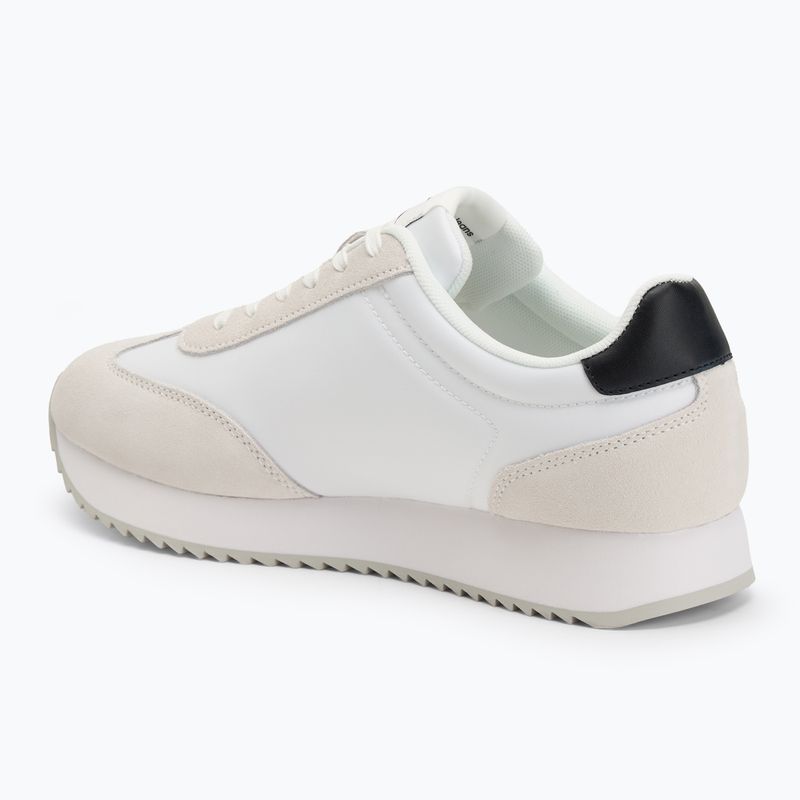 Calvin Klein мъжки обувки YM0YM01325 Retro Runner Lace Up Ny-Su Bright White/Black 3