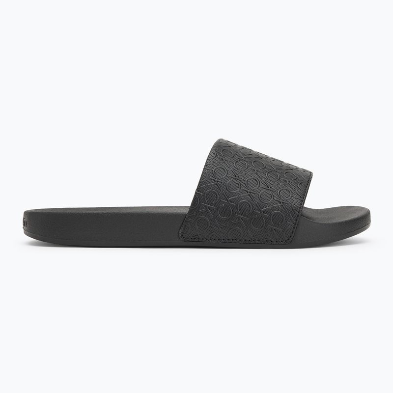 Джапанки HW0HW02541 Pool Slide Mono Ck Black за жени на Calvin Klein 2
