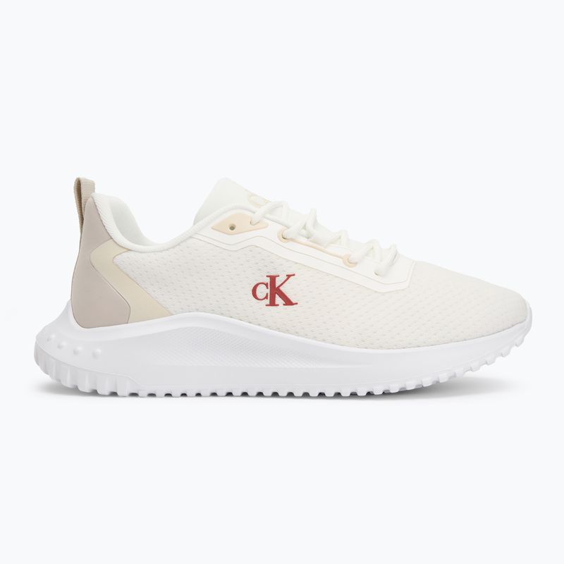 Calvin Klein мъжки обувки YM0YM01285 Hike Runner Mix Mesh Bright White/Moonstruck/Tandoori 2