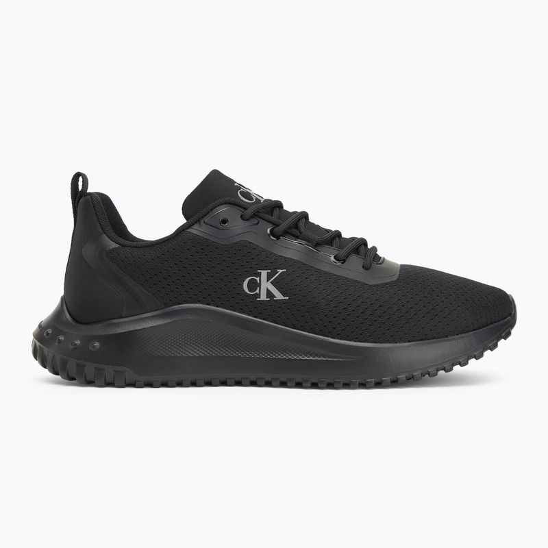 Calvin Klein мъжки обувки YM0YM01285 Hike Runner Mix Mesh Triple Black 2