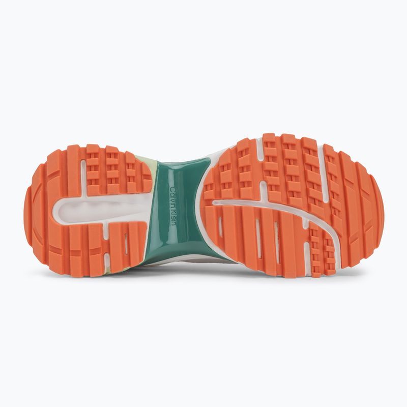 Calvin Klein мъжки обувки YM0YM01292 Hike Runner Casual Ny-Su Bright White/Wild Green/Tigerilily 4