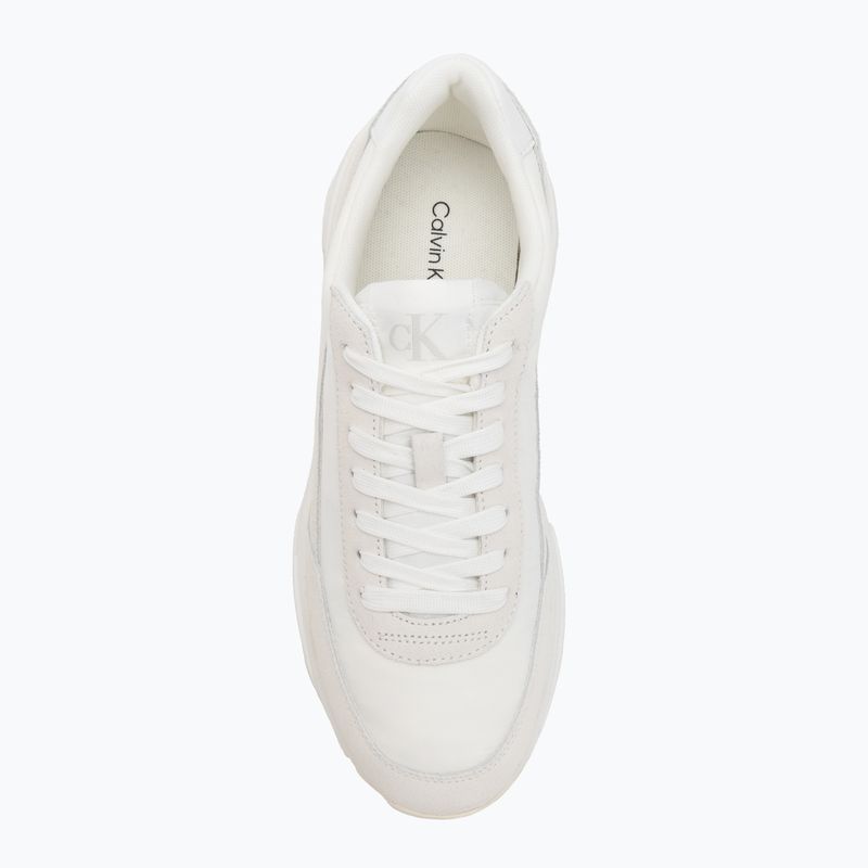 Calvin Klein мъжки обувки YM0YM01292 Hike Runner Casual Ny-Su Triple Bright White 5