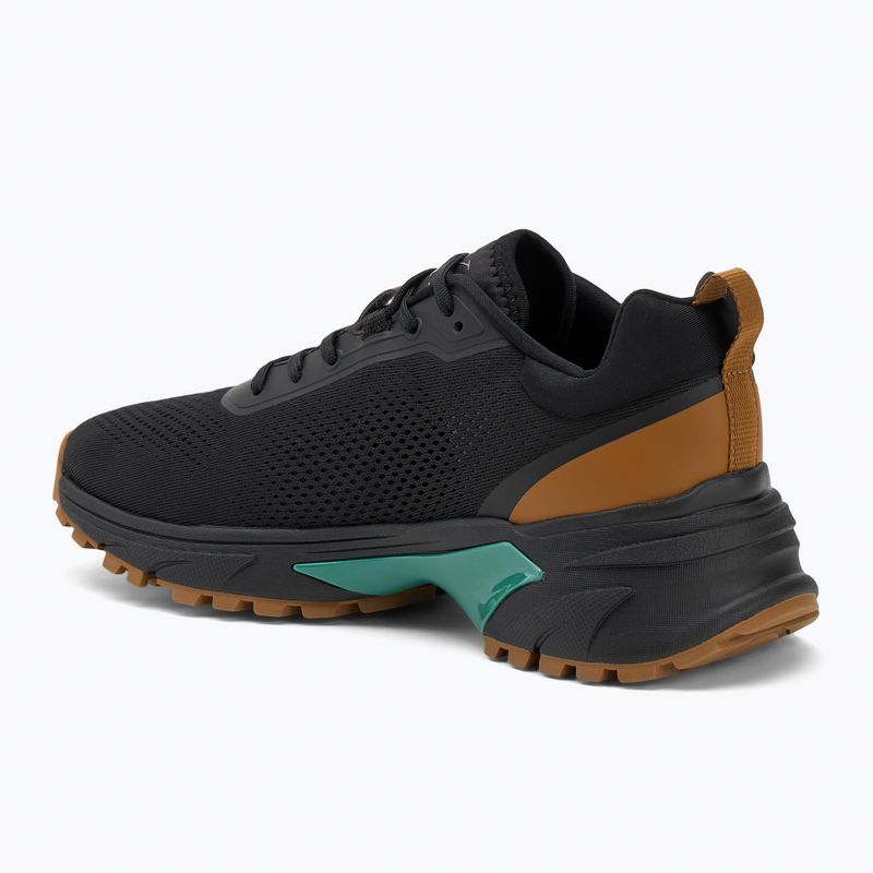 Calvin Klein мъжки обувки YM0YM01284 Hike Runner Tech Knit Ck Black/Grain Brown/Wild Green 3