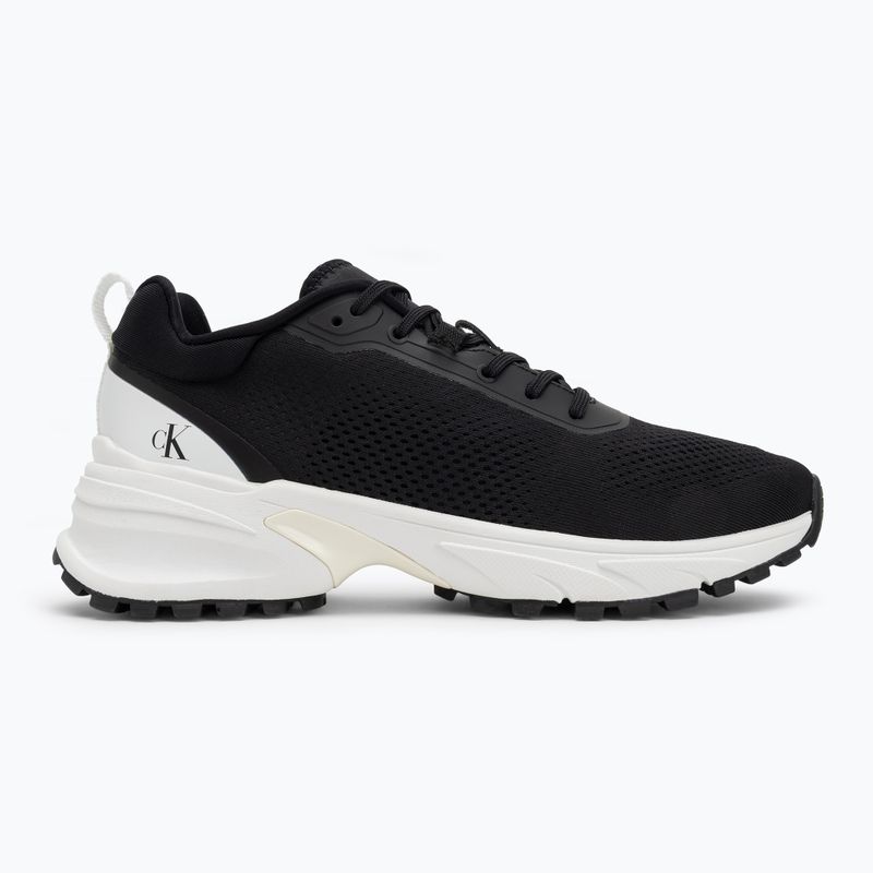 Calvin Klein мъжки обувки YM0YM01284 Hike Runner Tech Knit Black/Bright White 2