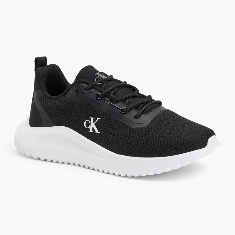 Calvin Klein мъжки обувки YM0YM01285 Hike Runner Mix Mesh Black/Bright White