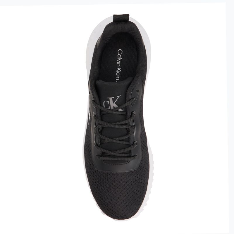 Calvin Klein мъжки обувки YM0YM01285 Hike Runner Mix Mesh Black/Bright White 5