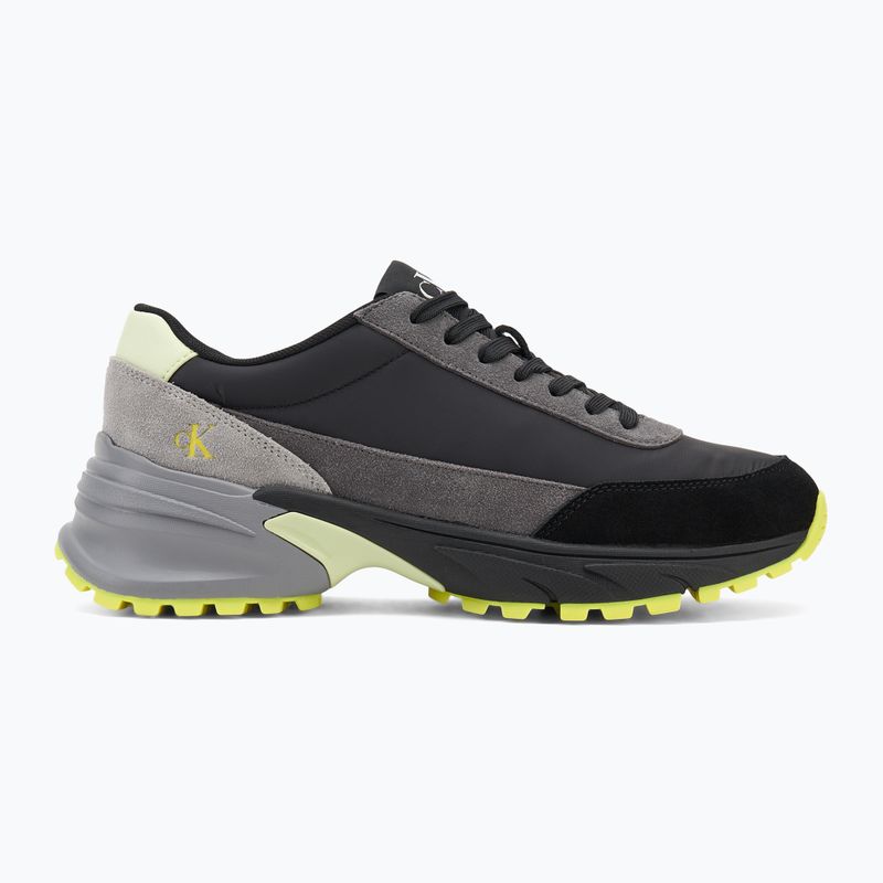 Calvin Klein мъжки обувки YM0YM01292 Hike Runner Casual Ny-Su Ck Black/Granite Grey/Wild Lime 2
