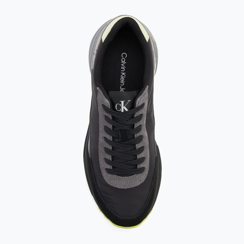 Calvin Klein мъжки обувки YM0YM01292 Hike Runner Casual Ny-Su Ck Black/Granite Grey/Wild Lime 5