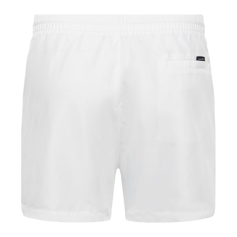 Мъжки къси панталони за плуване Calvin Klein Medium Drawstring white 2