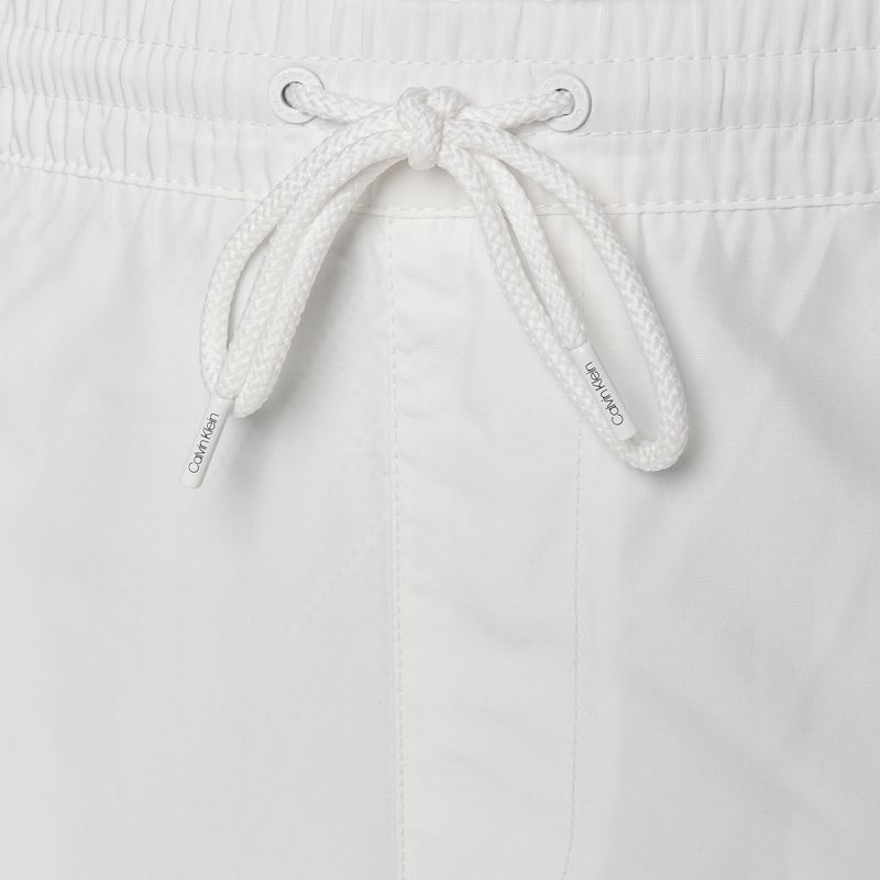 Мъжки къси панталони за плуване Calvin Klein Medium Drawstring white 7