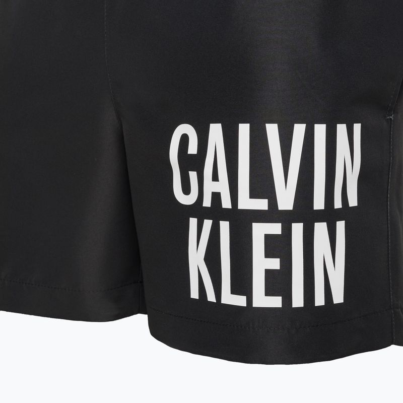 Мъжки къси панталони за плуване Calvin Klein Medium Drawstring black 3