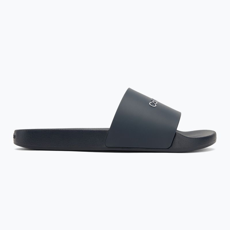Мъжки джапанки Calvin Klein HM0HM00455 Pool Slide Rubber navy 2