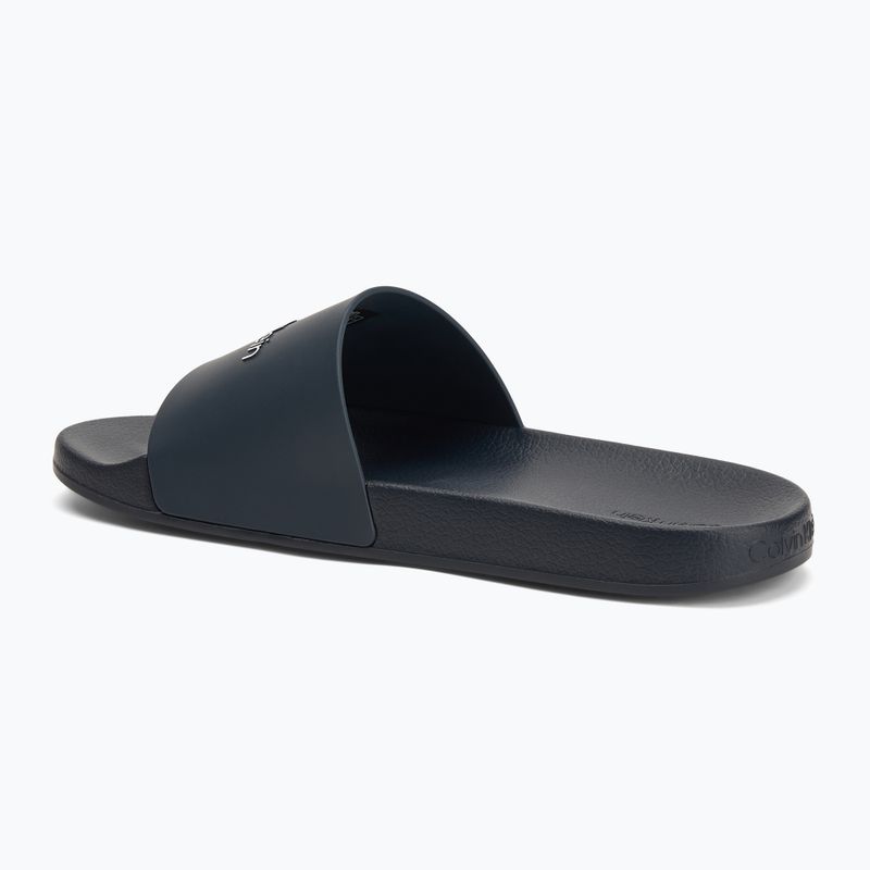 Мъжки джапанки Calvin Klein HM0HM00455 Pool Slide Rubber navy 3