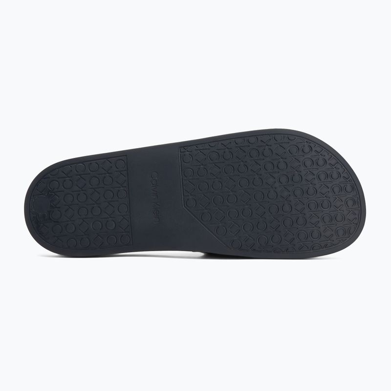 Мъжки джапанки Calvin Klein HM0HM00455 Pool Slide Rubber navy 4