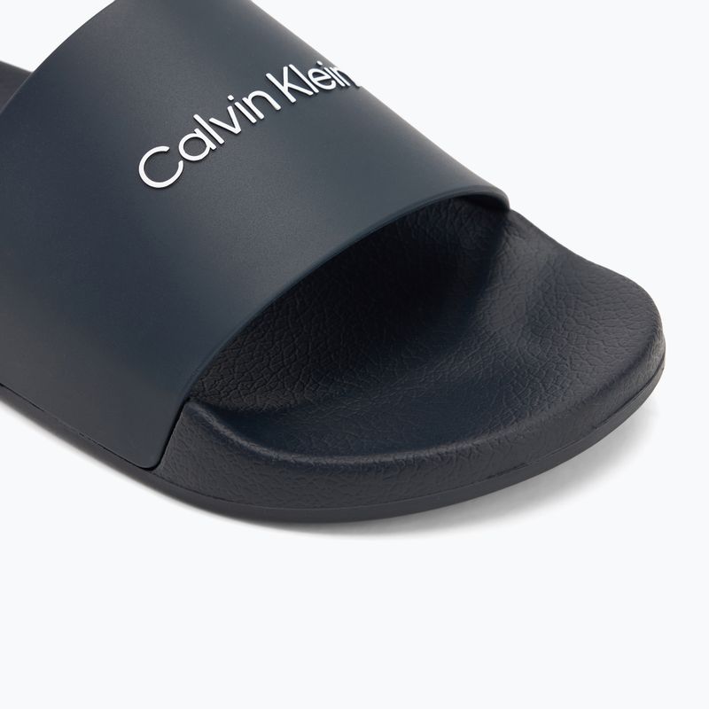 Мъжки джапанки Calvin Klein HM0HM00455 Pool Slide Rubber navy 7