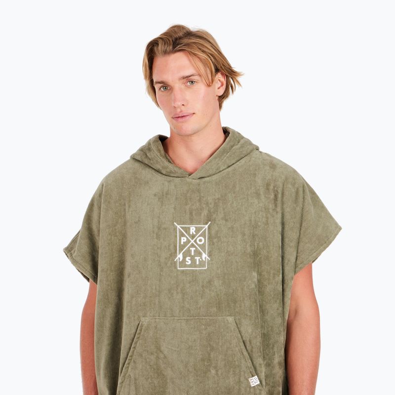Мъжко пончо Protest Prtpurdey artichoke green 5