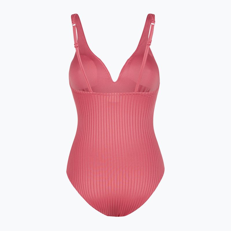 Дамски бански костюм от една част Protest Prtbowli smooth pink 2
