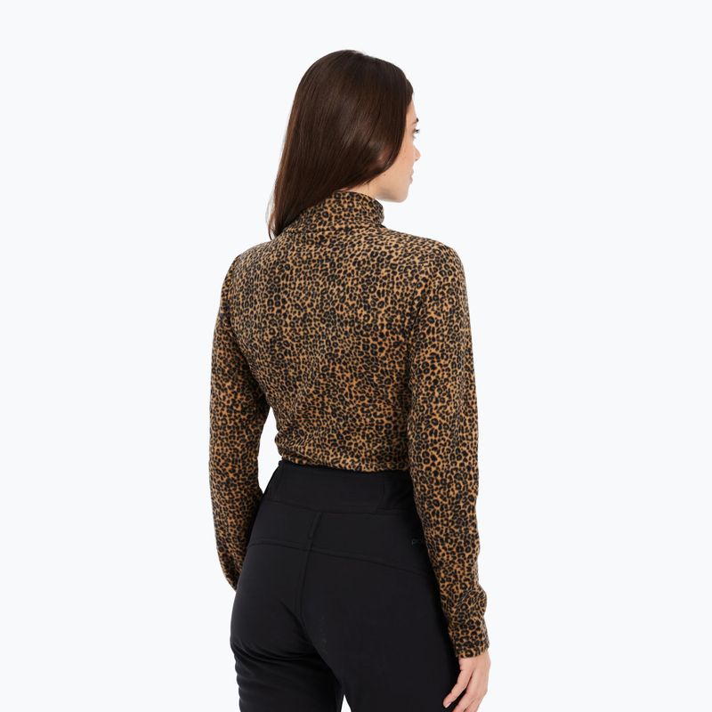 Дамски суитшърт Protest Prtfuzzy24 1/4 Zip tortilla 4